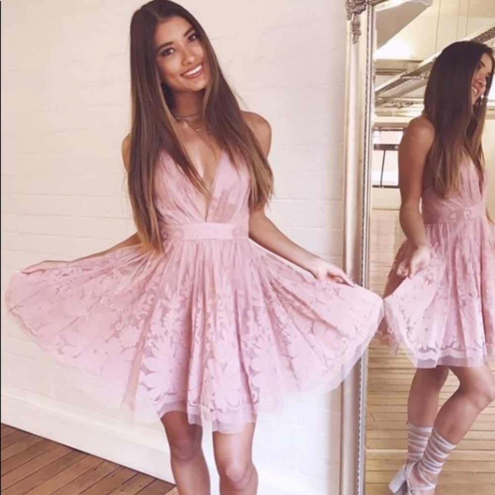 ❤︎ SHOWPO Rose Pink Princess Dress